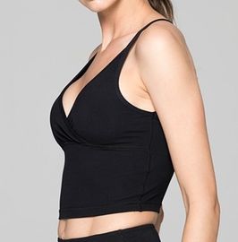 OEM top quality sexy V neck designed workout crop top